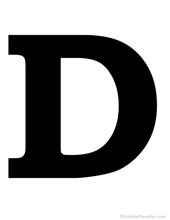 letra D