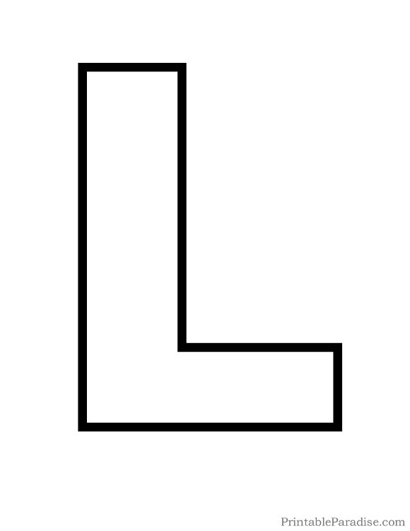 la letra l